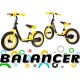 Līdzsvara velosipēds dzeltens Balancer 12